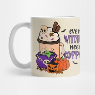 Even Witches Need Coffee Mug